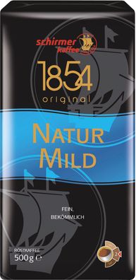 Schirmer Naturmild gehaltvoll feines Aroma, leichte Säure 500g