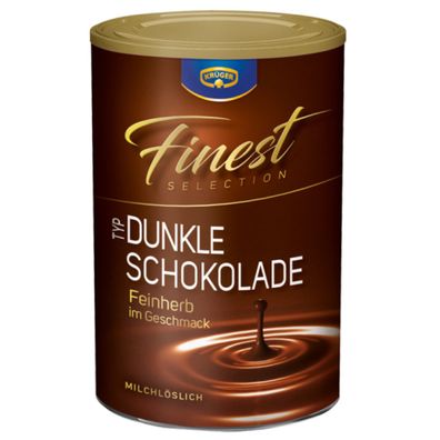 Krüger Trinkschokolade Finest dunkle Schokolade 300g