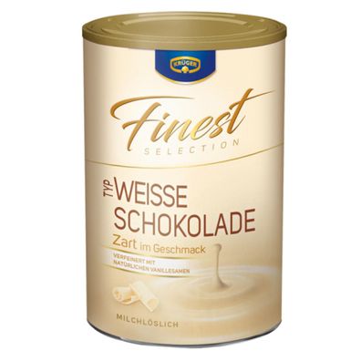 Krüger Trinkschokolade Finest weisse Schokolade 300g