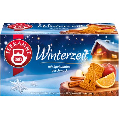 Teekanne Winterzeit Früchtetee mit würzigem Spekulatiusgeschmack 50g