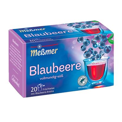 Meßmer Blaubeere vollmundig süß 20 Beutel