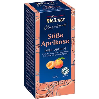 Meßmer Classic Moments Süße Aprikose 25 Beutel