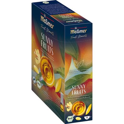 Meßmer Bio Sunny Fruits 15 Tassen Portionen