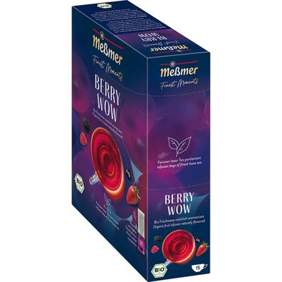 Meßmer Bio Berry Wow 15 Tassen Portionen