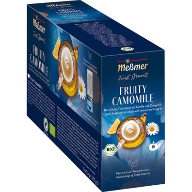 Meßmer Bio Fruity Camomile 15 Kannen Portionen