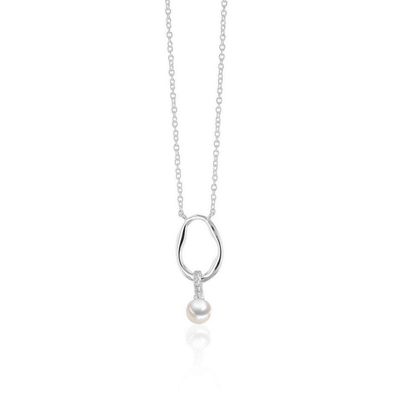 Luna-Pearls - 216.0958 - Collier - Damen - 925er Silber rhodiniert