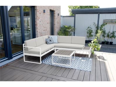 Gartenmöbel Set Alu-Ecklounge Lima von bellavista - Home & Garden