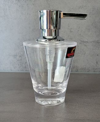 Seifenspender Max Light Acrylic Clear Transparent Soap dispenser