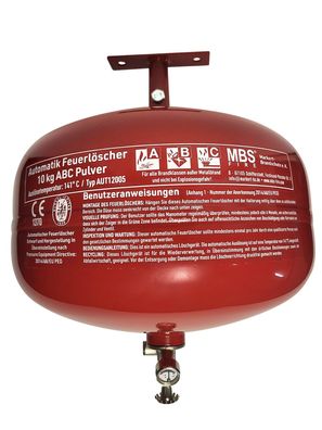 10 kg Automatik Pulver Feuerlöscher Löschanlage Automatischer Feuerlöscher