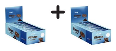 2 x Inkospor Fitness Bar (24x35g) Rum Truffle