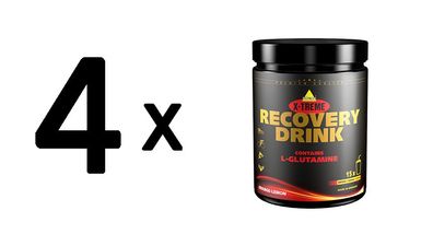 4 x Inkospor Recovery Drink (525g) Orange Lemon