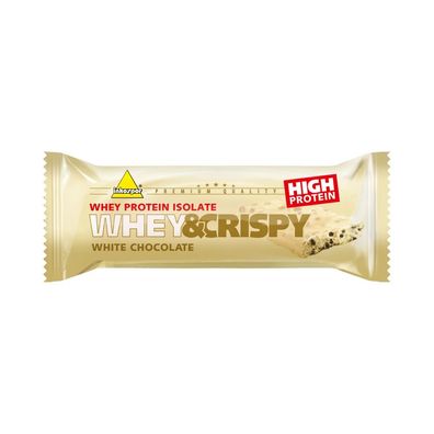 Inkospor Whey and Crispy Bar (25x50g) White Chocolate