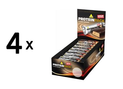 4 x Inkospor Protein Pack (24x35g) Banana