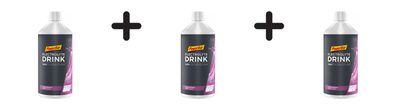 3 x Powerbar Electrolyte Drink (1000 ml) Passionfruit-Lime