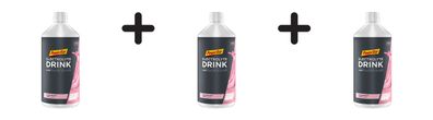 3 x Powerbar Electrolyte Drink (1000 ml) Strawberry-Lime