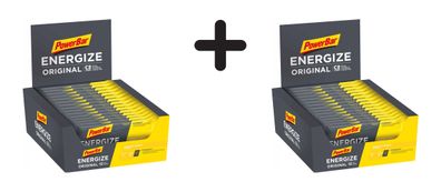 2 x Powerbar Energize Bar (15x55g) Banana Punch