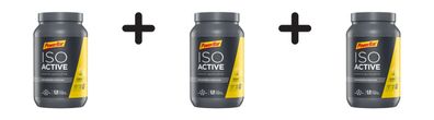 3 x Powerbar Isoactive (1320g) Lemon