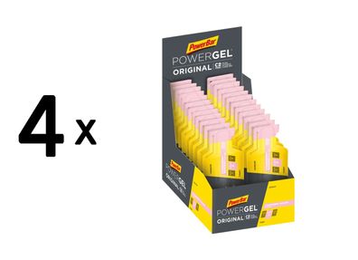 4 x Powerbar PowerGel (24x41g) Strawberry Banana