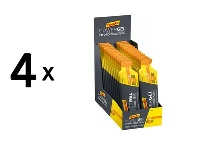 4 x Powerbar PowerGel Hydro (24x67ml) Orange