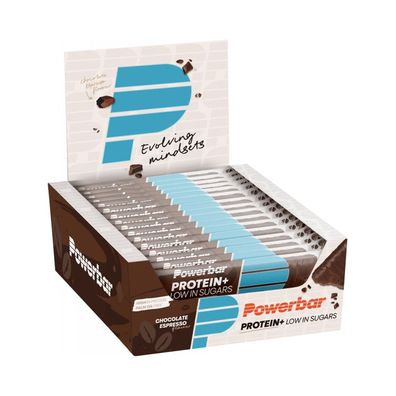 Powerbar Protein Plus Low Sugar Bar (16x35g) Chocolate Espresso