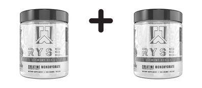 2 x RYSE Creatine Monohydrate (300g) Unflavoured