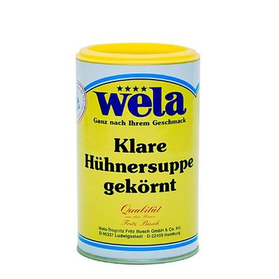 WELA - Klare Hühnersuppe gekörnt 1/2