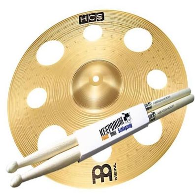 Meinl HCS16TRC Trash Crash 16 Becken mit Sticks