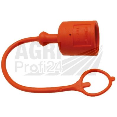 Hydraulik Schutzkappen 3/8" rot Staubschutzkappen Traktor Schlepper Ölstop