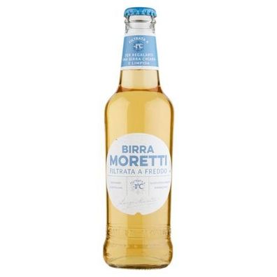 6 x 0,3l Birra Moretti Filtrata A Freddo aus Italien