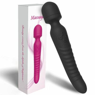 Mission Massager & Vibrator Wärmeeffekt Schwarz