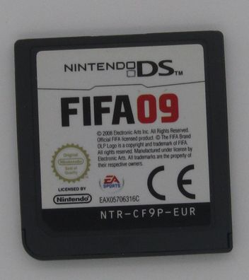 Fifa 09 EA Sports Nintendo DS DS Lite DSi 3DS 2DS - Ausführung: nur Modul