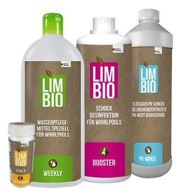 Limbio Chlorfreies Starter Set für ihren Whirlpool