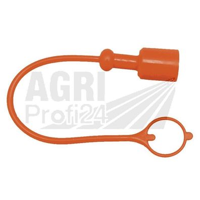 Hydraulik Schutzkappen rot Staubschutzkappen 3/8" Traktor