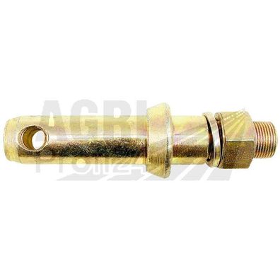 Unterlenkerbolzen Gerätebolzen Kat.2 28mm M22 x 1,5 für Traktor Unimog