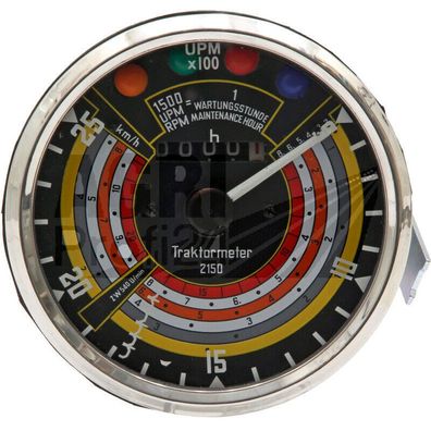Traktormeter 25 Km/h rechtsdrehend für Deutz-Fahr D 25 D 30