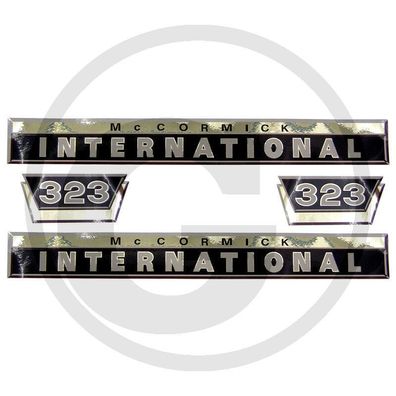 Aufkleber Aufklebersatz Emblem McCormick IHC 353