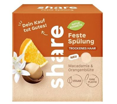 Share Glanz-Conditioner mit Macadamia & Orangenblüte, 60g