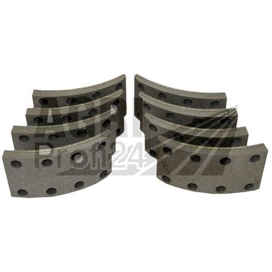 Bremsbelag Satz Stärke 18 mm mit Nieten Unimog Trac 1300 1400 1500 1600 1800