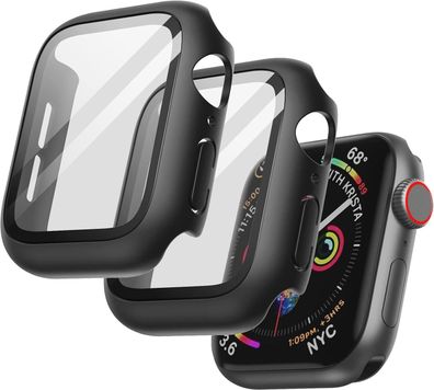 JETech Hélle mit Displayschutz Kompatibel mit Apple Watch SE (2022/2020) / /eries