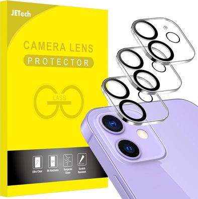 JETech Kameraschutz fér iPhone 11 6,1 Zoll und iPhone 12 mini 5,4 Zoll 9H