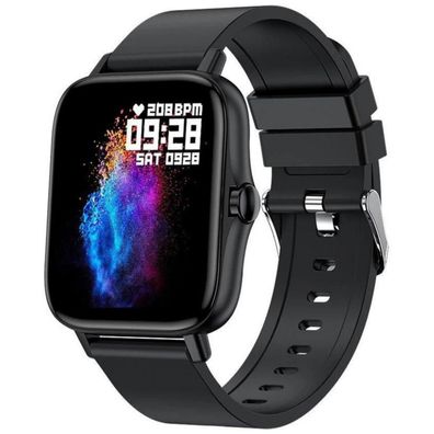 Carbon Pro Maxcom Vitality Pro Smartwatch Schwarz