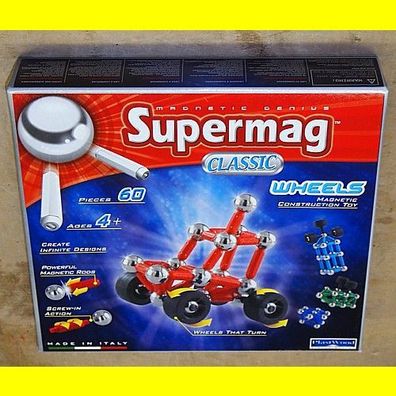 Supermag 60 Teile - Wheels