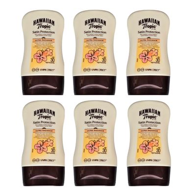 Hawaiian Tropic/SPF30 Satin Protection "Reisegröße" 6x100ml