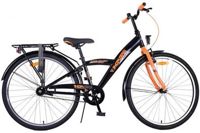 Volare Thombike Kinderfahrrad - Jungen - 26 Zoll - Schwarz Orange