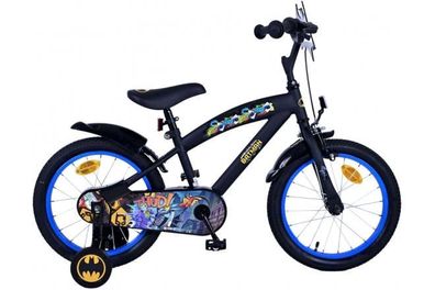 Batman Kinderfahrrad - Jungen - 16 Zoll - Schwarz