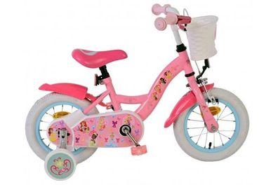 Disney Princess Kinderfahrrad - Mädchen - 12 Zoll - Rosa