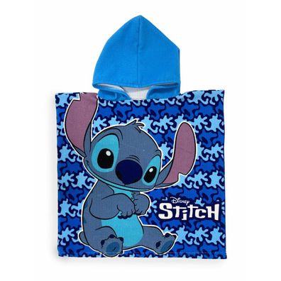 Lilo & Stitch Kinder-Kapuzenhandtuch Badeponcho Bequem und Stylisch