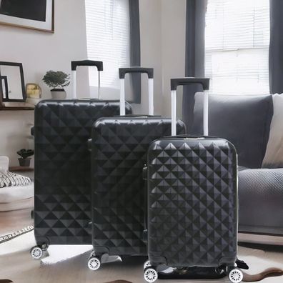 Reisekoffer Koffer 3 tlg Hartschale Trolley Set Kofferset Handgepäck Gepäck Reiset