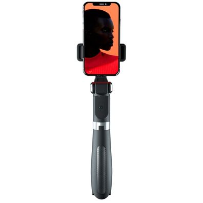 XO SS08 Selfie-Stick Handyhalterung und Bluetooth-Stativ 68cm Schwarz