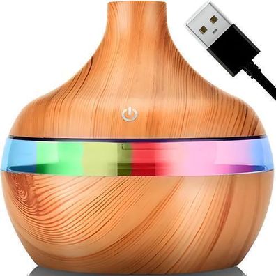 Ultraschall Aroma Diffusor LED Beleuchtung Luftbefeuchter Öle Diffuser Spa Retoo